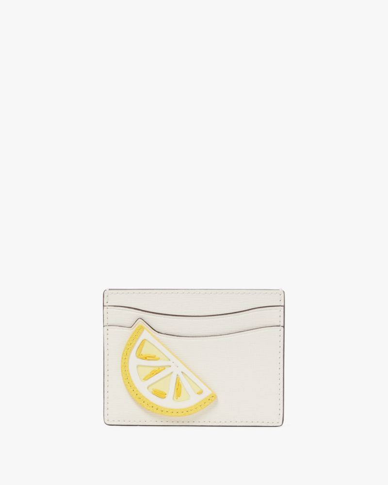 kate spade new york lemon drop rattan crossbody bag