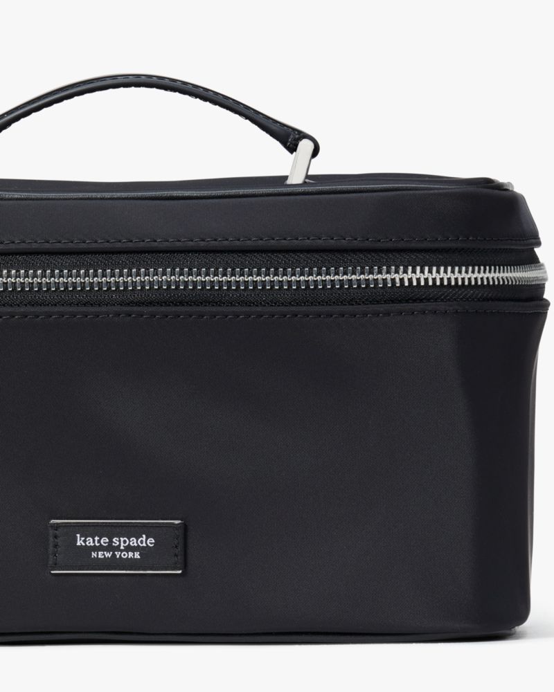 Kate Spade,サム アイコン KSNYL バニティ ケース,ポーチ,ブラック