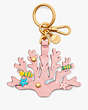Kate Spade,What The Shell Embellished Coral Reef Key Fob,