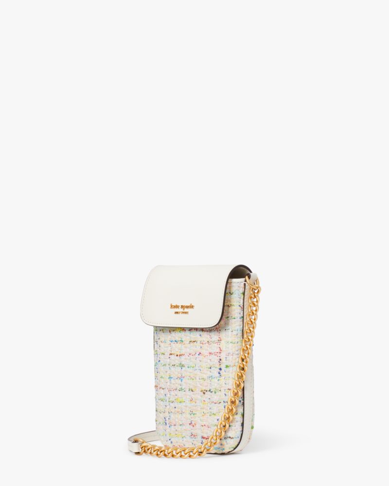 Kate Spade,ステッフィー ツイード ノース サウス フォン クロスボディ,全てのアウトレット,