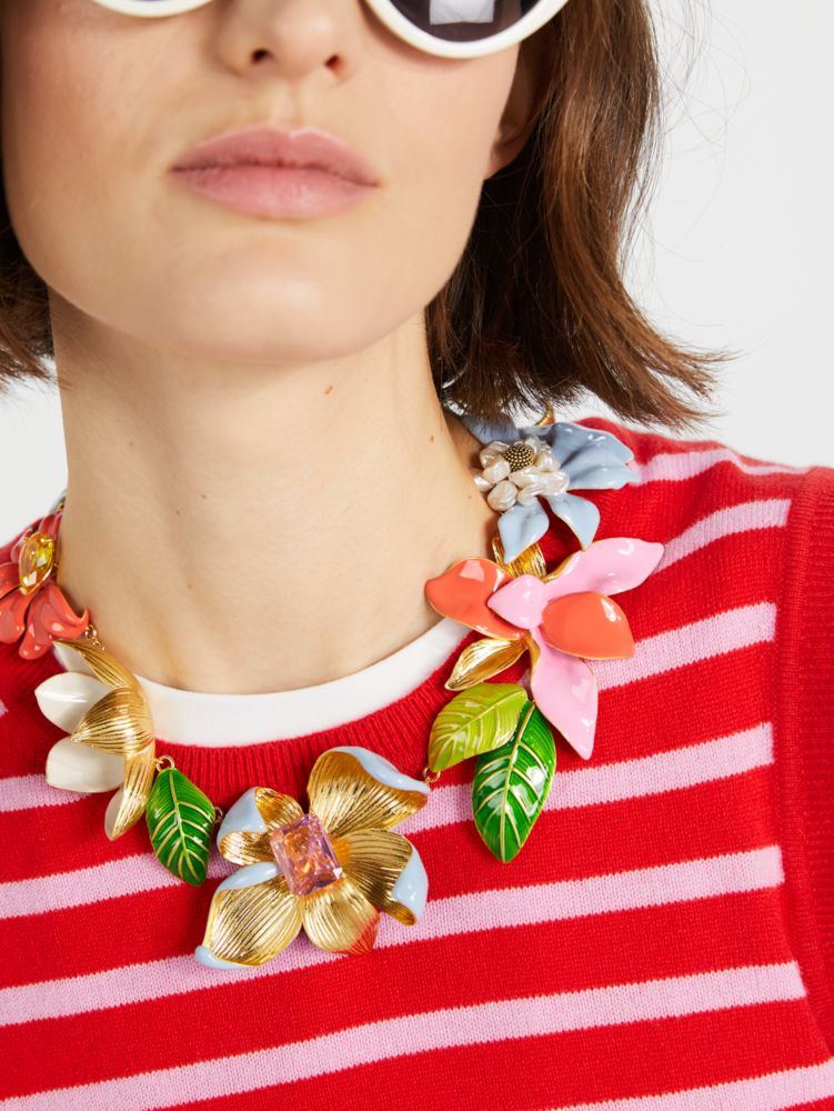 Kate Spade ケイトスペード　フラワー花　赤いエナメル　ネックレス 楽天市場】ケイトスペード（モチーフ花）（ネックレス