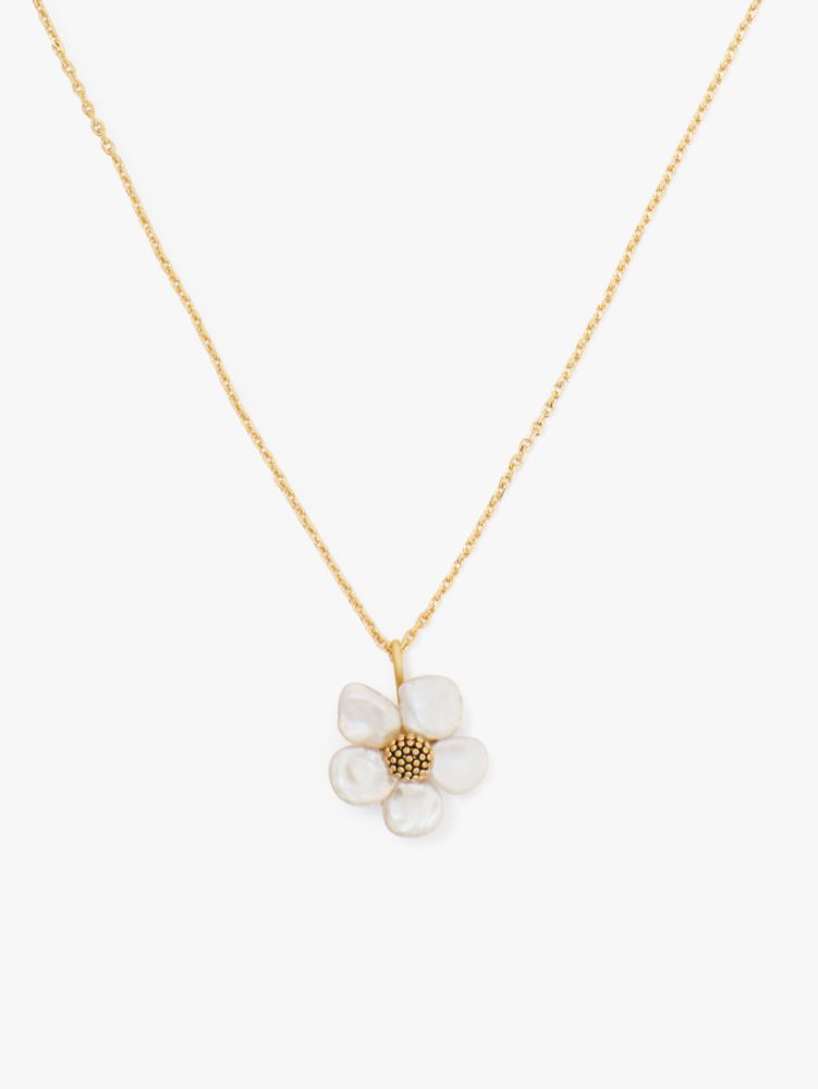 Kate spade deals flower necklace