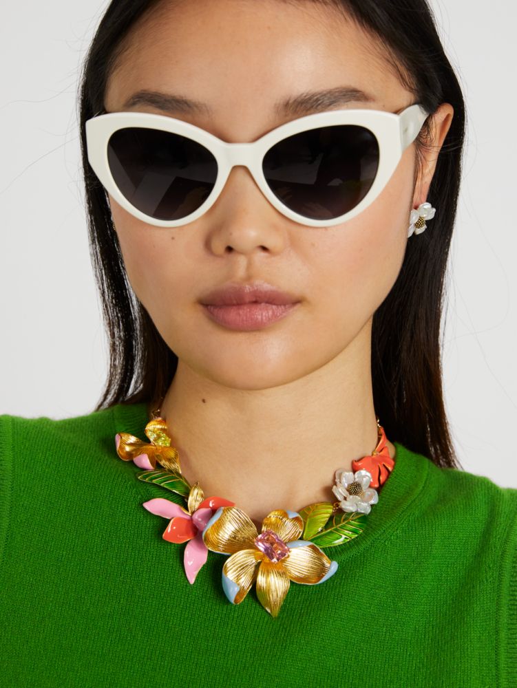 Kate spade floral deals necklace