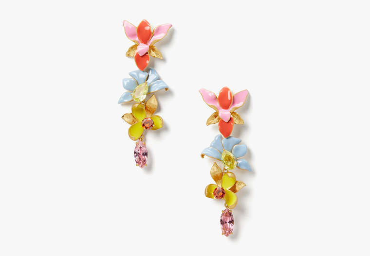 Floral Frenzy Statement Earrings, , Product