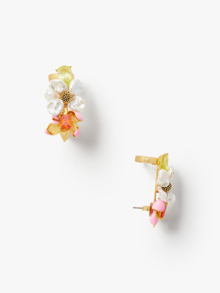 Flower ear sale pins kate spade