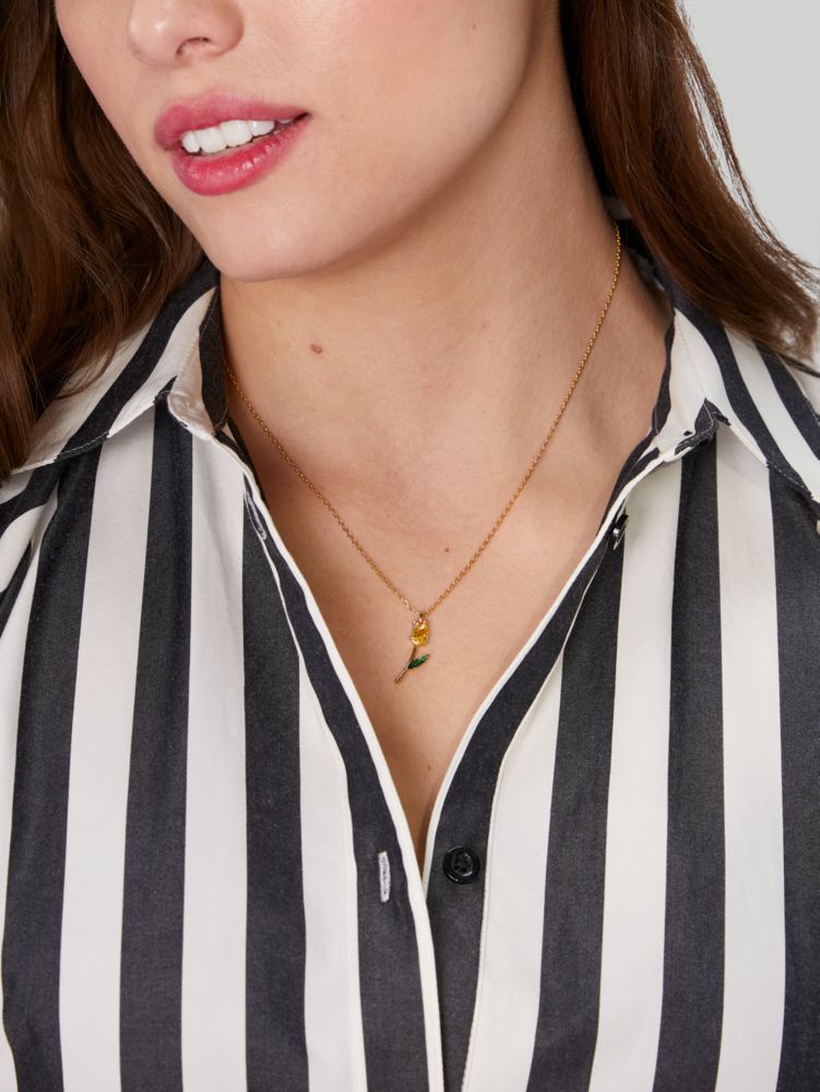 Duck necklace deals kate spade