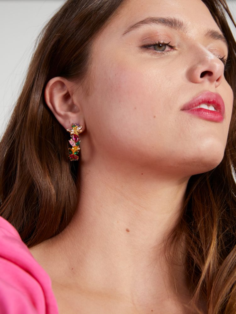 Kate spade discount floral earrings