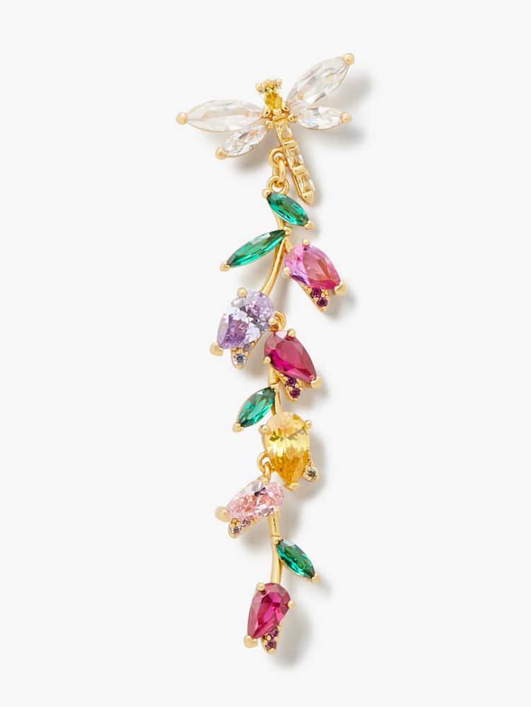 Kate Spade,Greenhouse Floral Linear Earrings,Multi