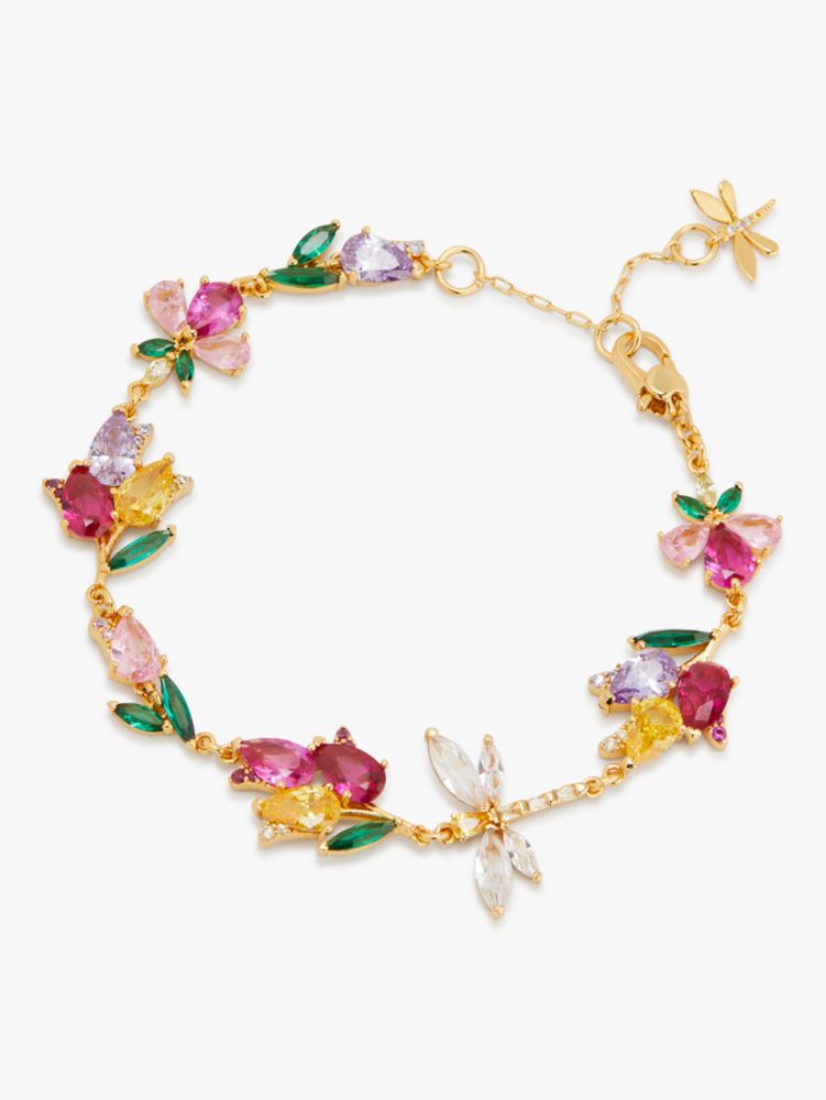 Kate Spade,Greenhouse Floral Bracelet,Multi