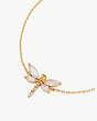 Kate Spade,Greenhouse Dragonfly Bracelet,Neutral Multi