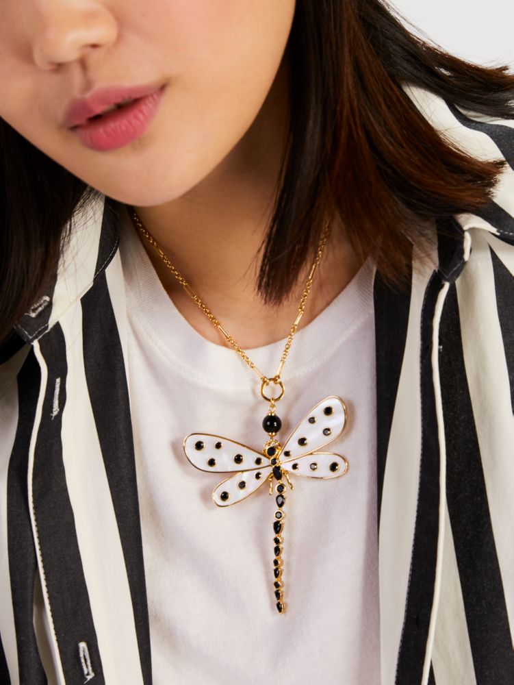 Dazzling Dragonfly Statement Pendant Kate Spade New York