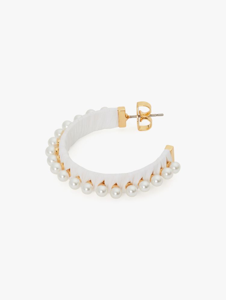Kate Spade,Francesca Raffia Hoops,