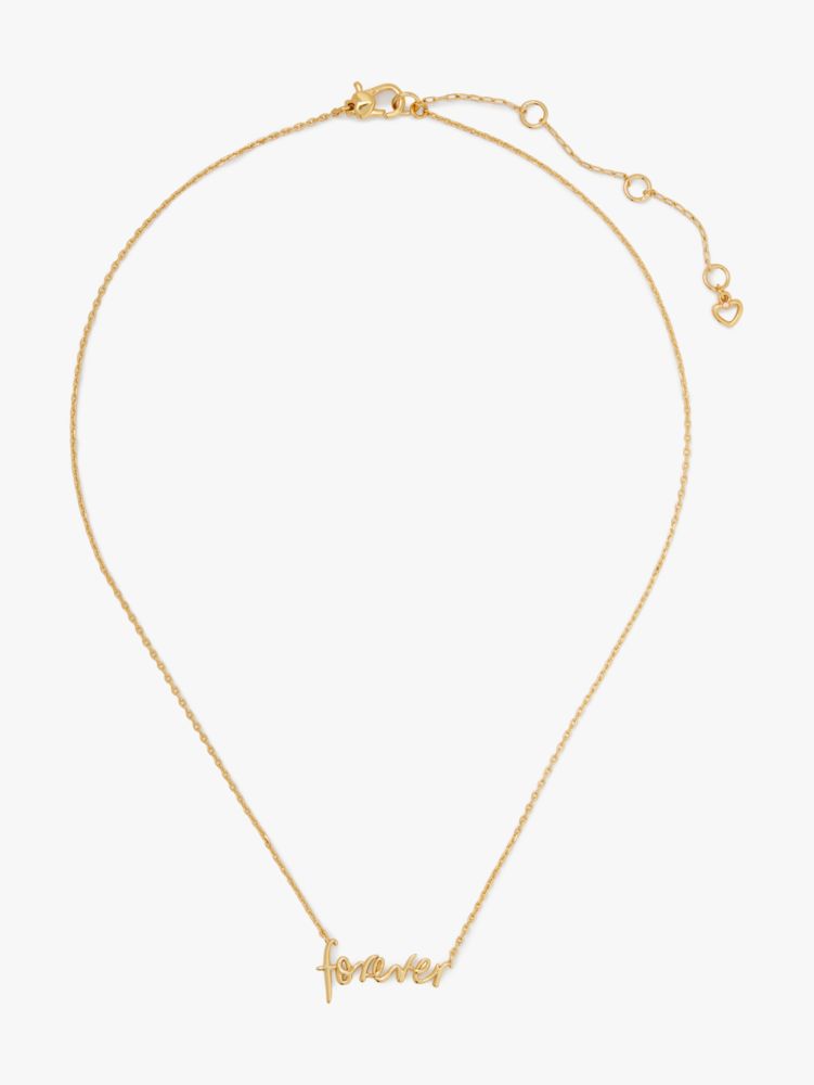 Kate Spade,Say Yes Forever Pendant,