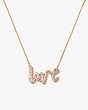 Kate Spade,Say Yes Love Pendant,