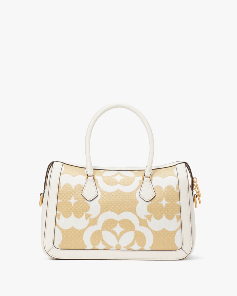 kate spade new york gramercy medium spade flower monogram top-handle bag