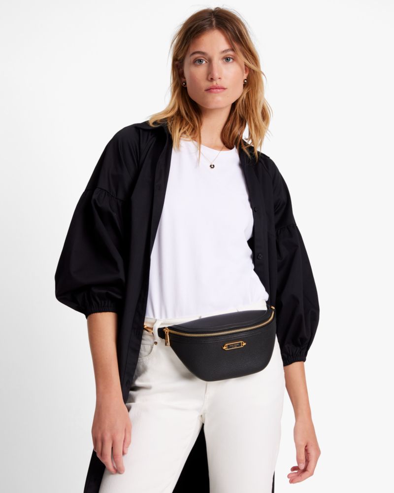 Kate spade leather belt on sale bag