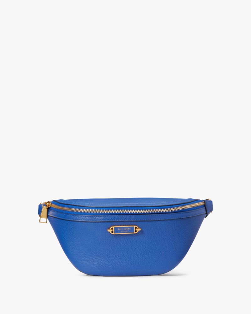 Kate Spade New York Leather Crossbody Bag - Blue Crossbody Bags, Handbags -  WKA349708