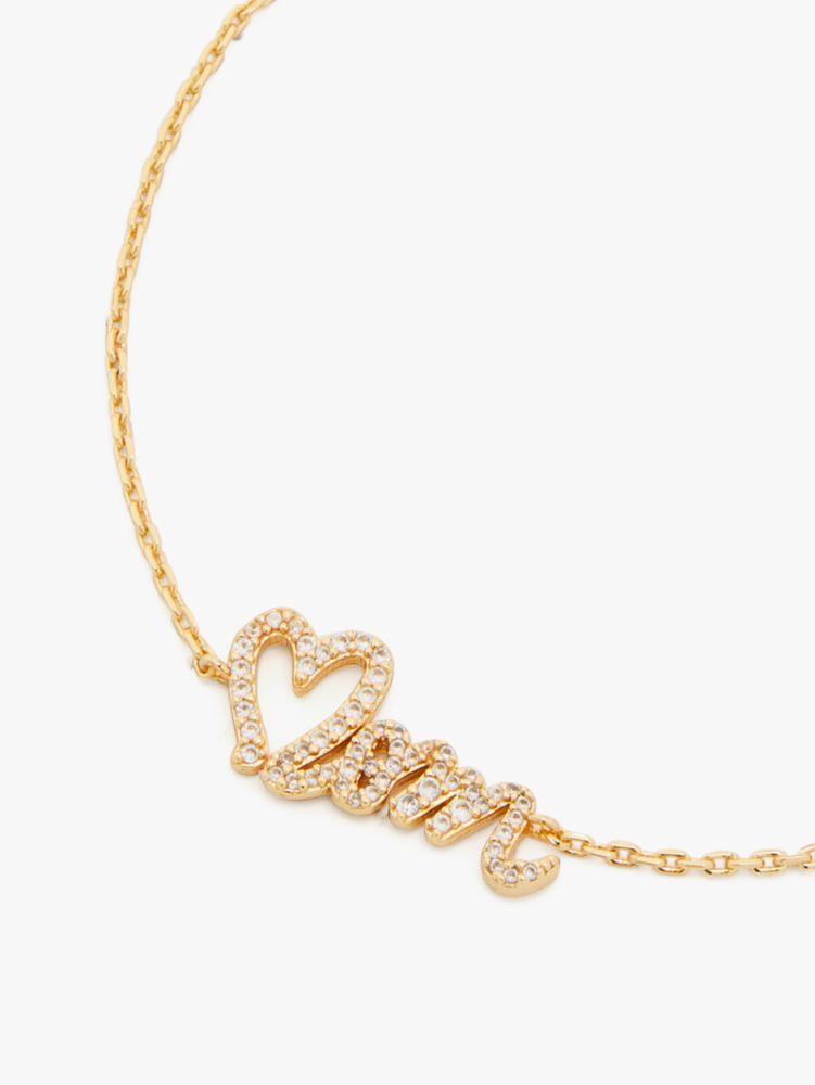 Kate Spade,Love You, Mom Bracelet,