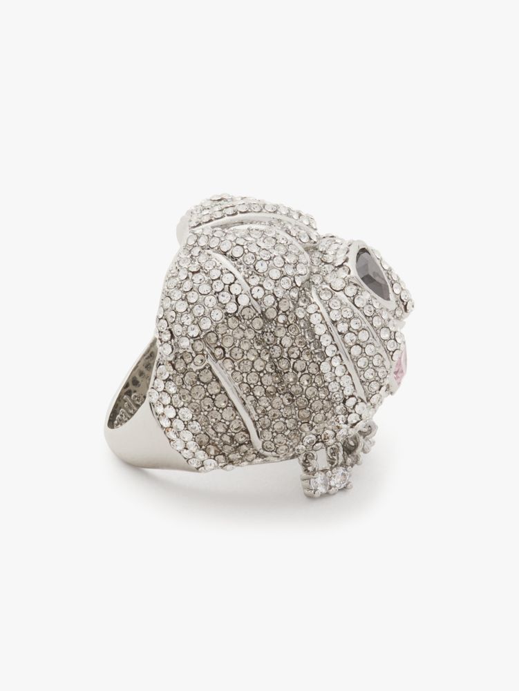 Kate Spade,Best In Show Sheep Dog Cocktail Ring,