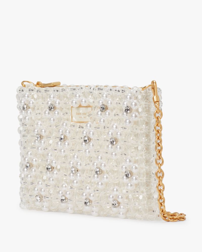 Purl Flower Beaded Mini Shoulder Bag | Kate Spade New York