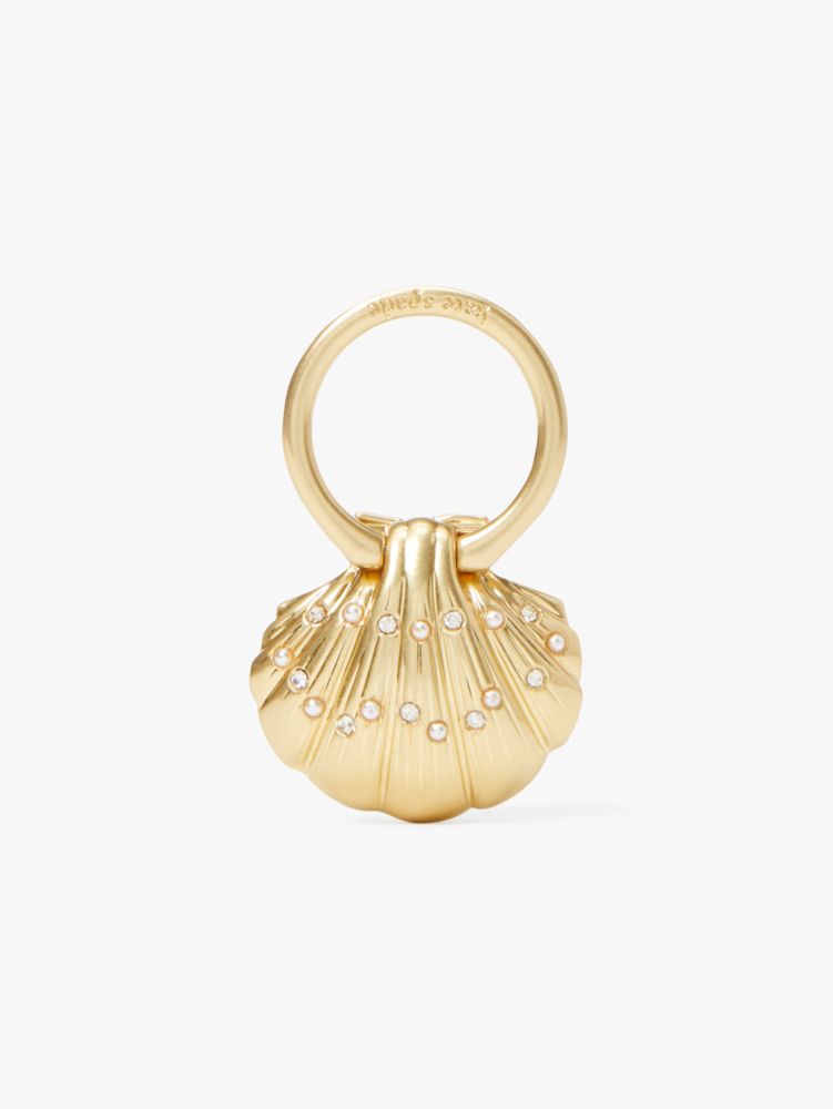 Kate Spade,What The Shell Ring Stand,Gold