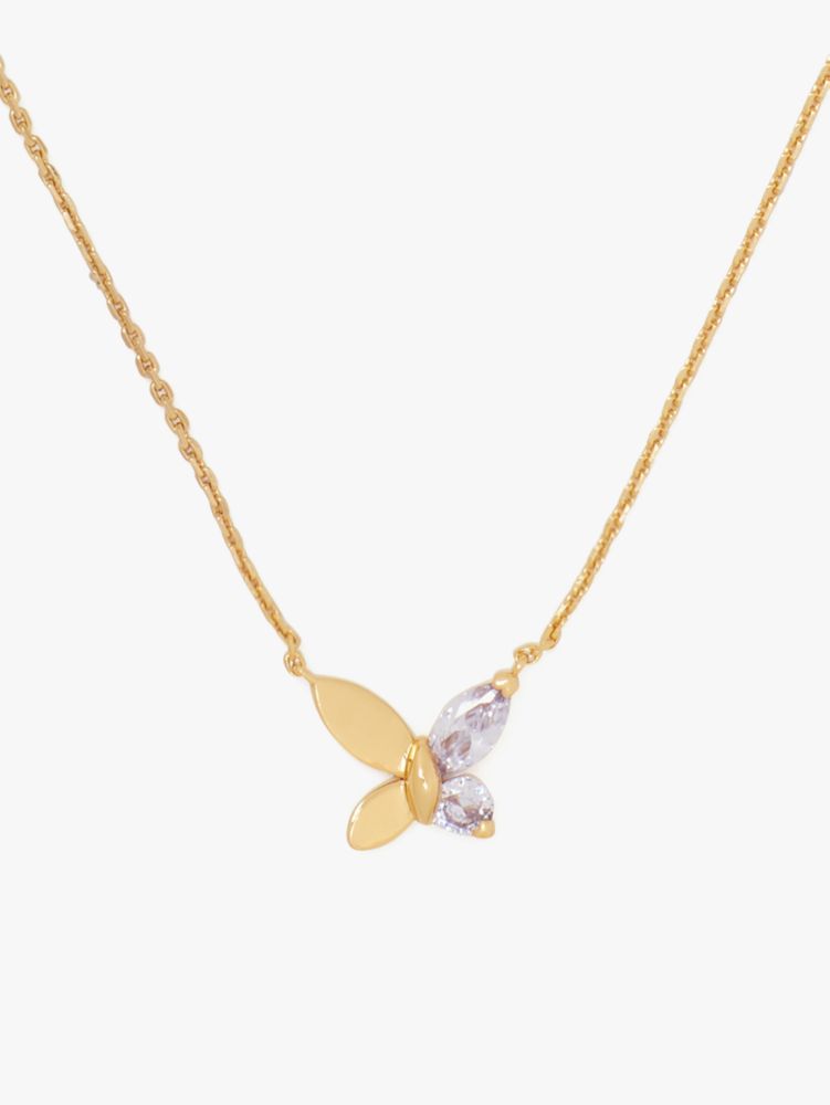 Kate spade hot sale butterfly necklace