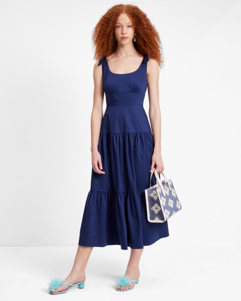 Kate Spade Poplin Montauk Dress in Blue