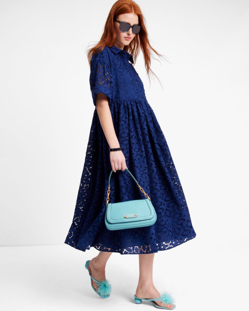 Embroidered Cutwork Montauk Dress