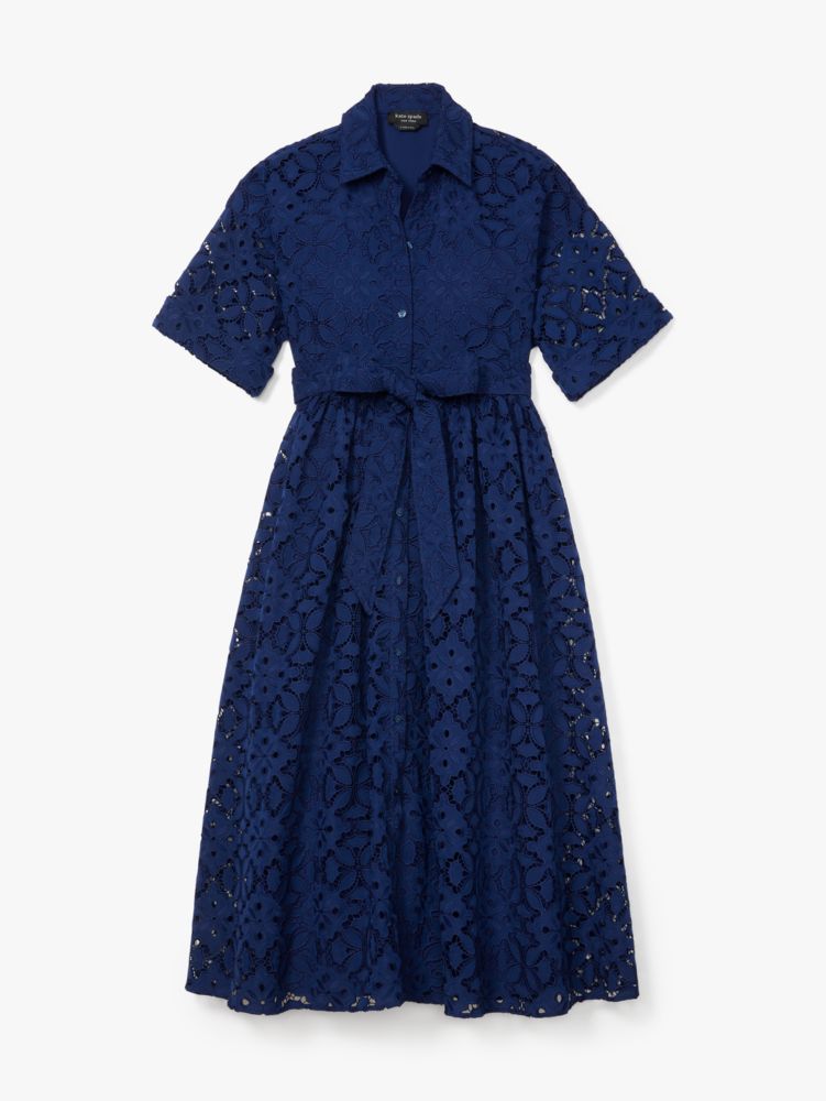 Kate Spade Poplin Montauk Dress in Blue