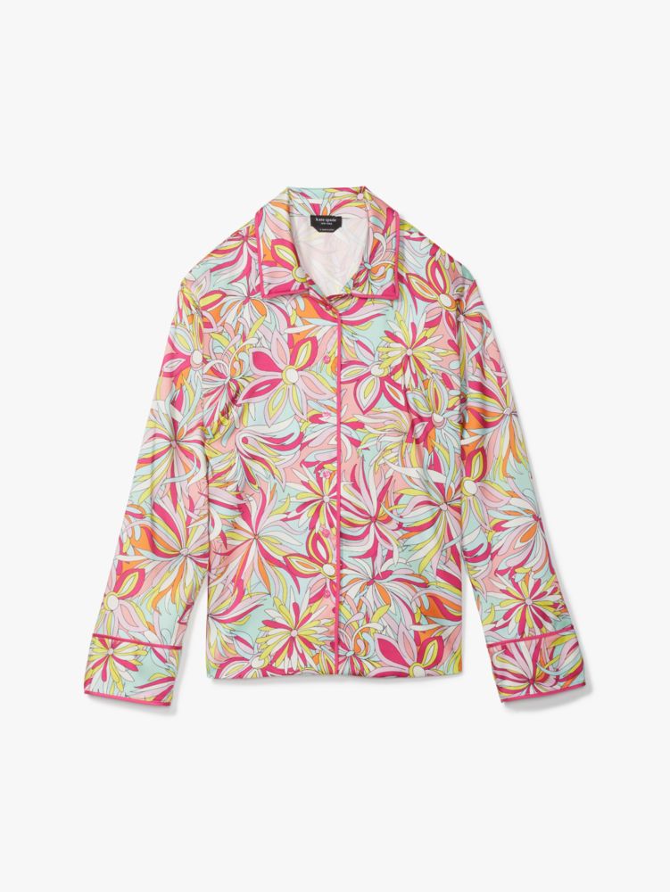 Anemone Floral After Hours Shirt | Kate Spade New York