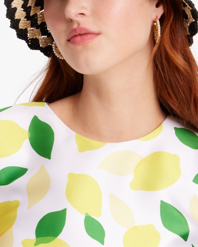 Lemon Toss Mikado Shell | Kate Spade New York