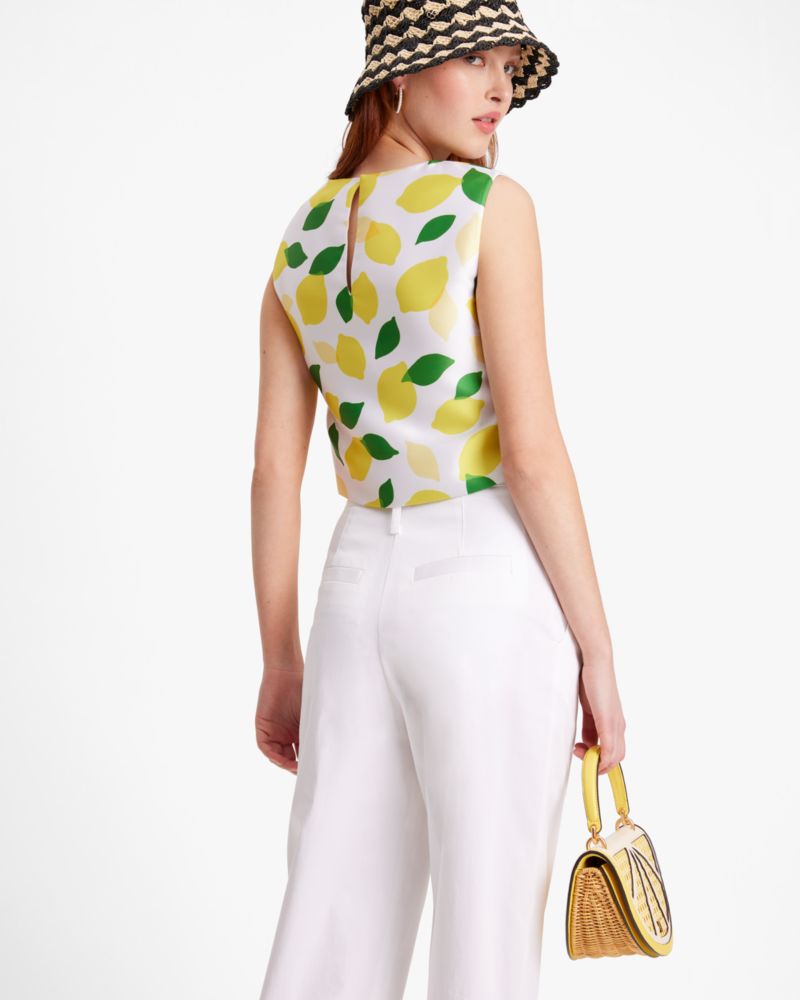 Kate Spade,Lemon Toss Mikado Shell,