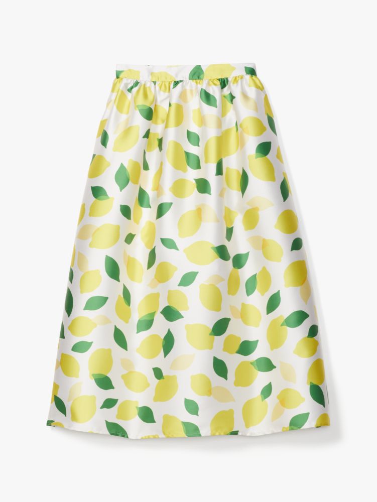 Kate Spade,レモン トス ミカド ミディ スカート,ウェア,