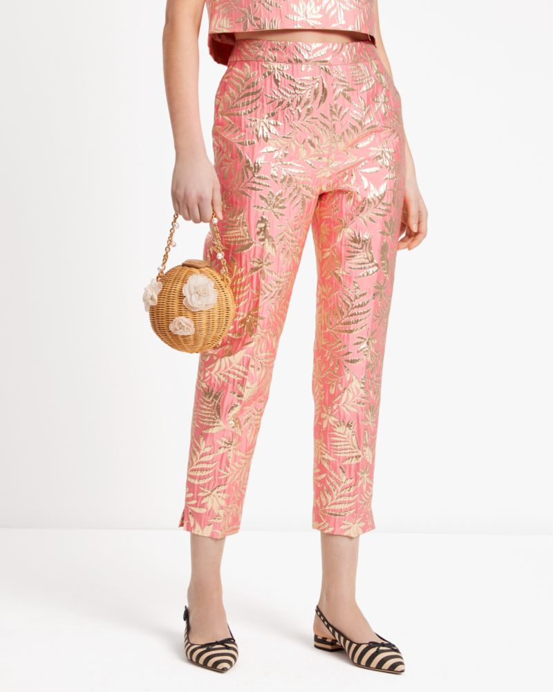 Gold Brocade Pants