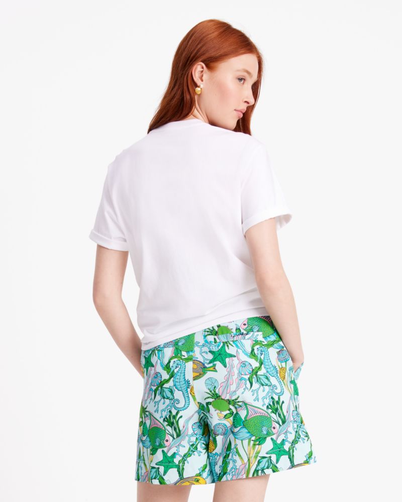 Kate Spade,Embellished Shell Tee,