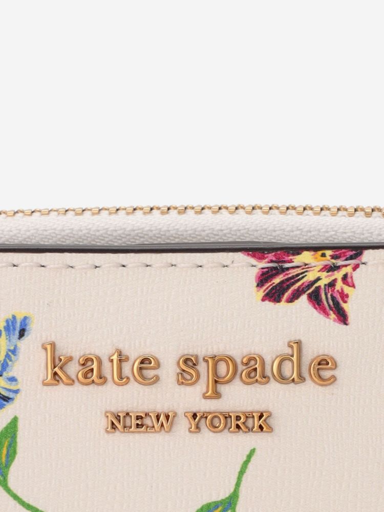 Kate Spade,モーガン チューリップ トス スモール コンパクト ウォレット,全てのアウトレット,クリームマルチ