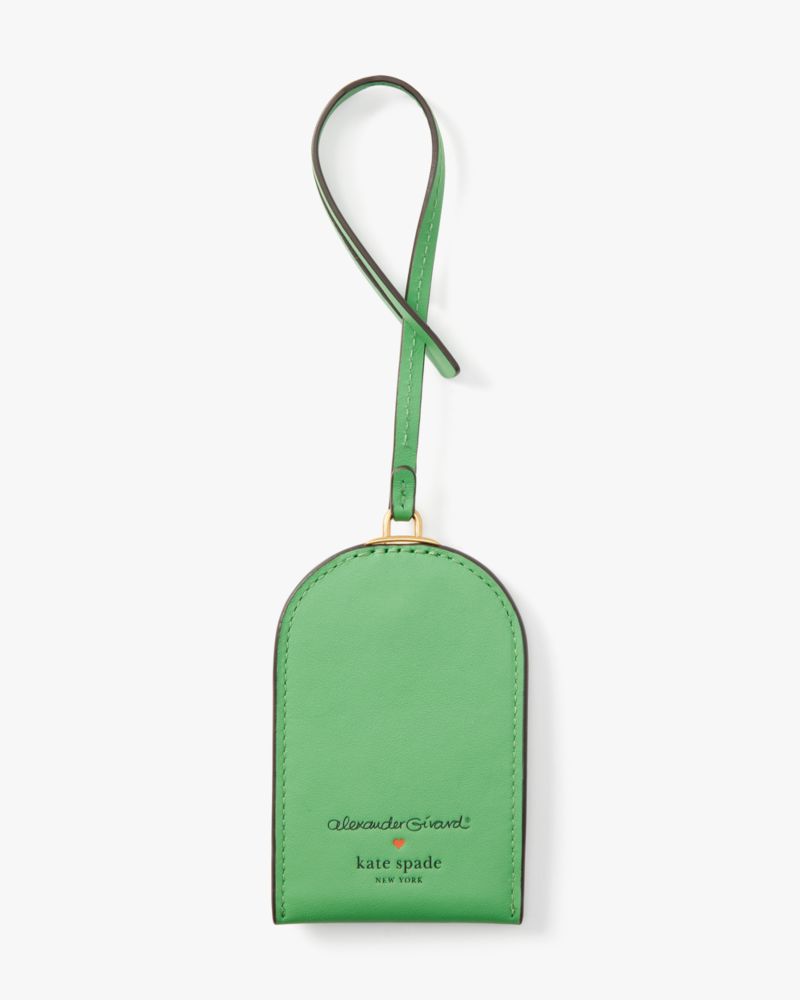 Kate spade cat sale luggage tag