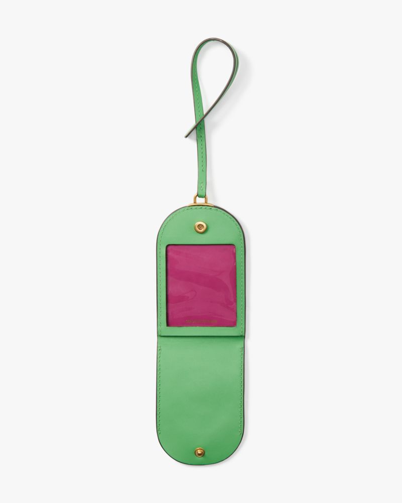 kate spade new york luggage tag - multi glitter - Lifeguard Press