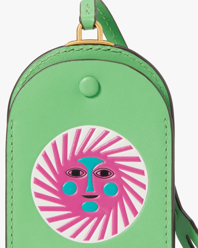 kate spade new york luggage tag - multi glitter - Lifeguard Press