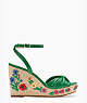 Kate Spade,tallulah sandals,Green Bean Multi