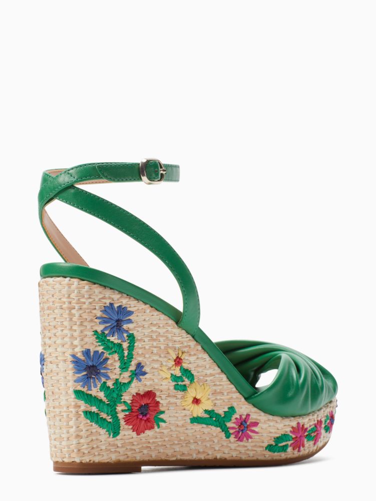 Kate spade hot sale green sandals