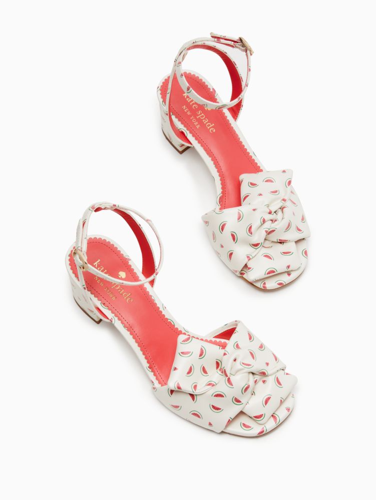 Kate Spade,camille watermelon party sandals,