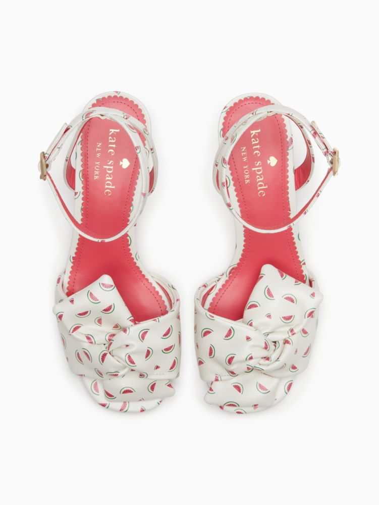 Kate Spade,camille watermelon party sandals,