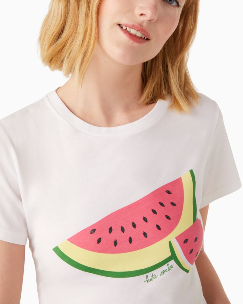 Rainbow Stripe Logo Tee