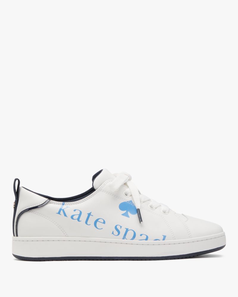 Kate Spade,Nikki Sneaker,Optic White/Tide Pool