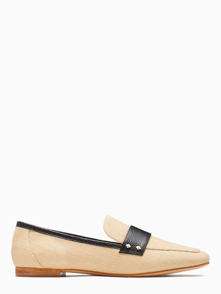 Kate Spade,marina flats,Natural Black