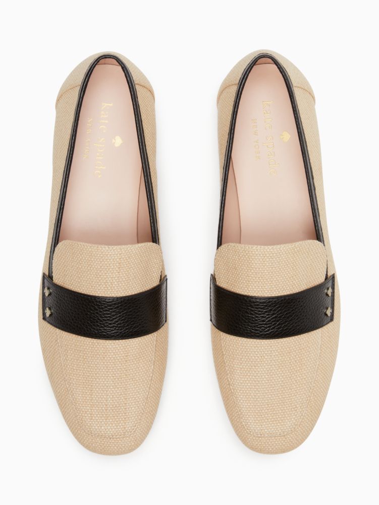 Kate Spade,marina flats,Natural Black