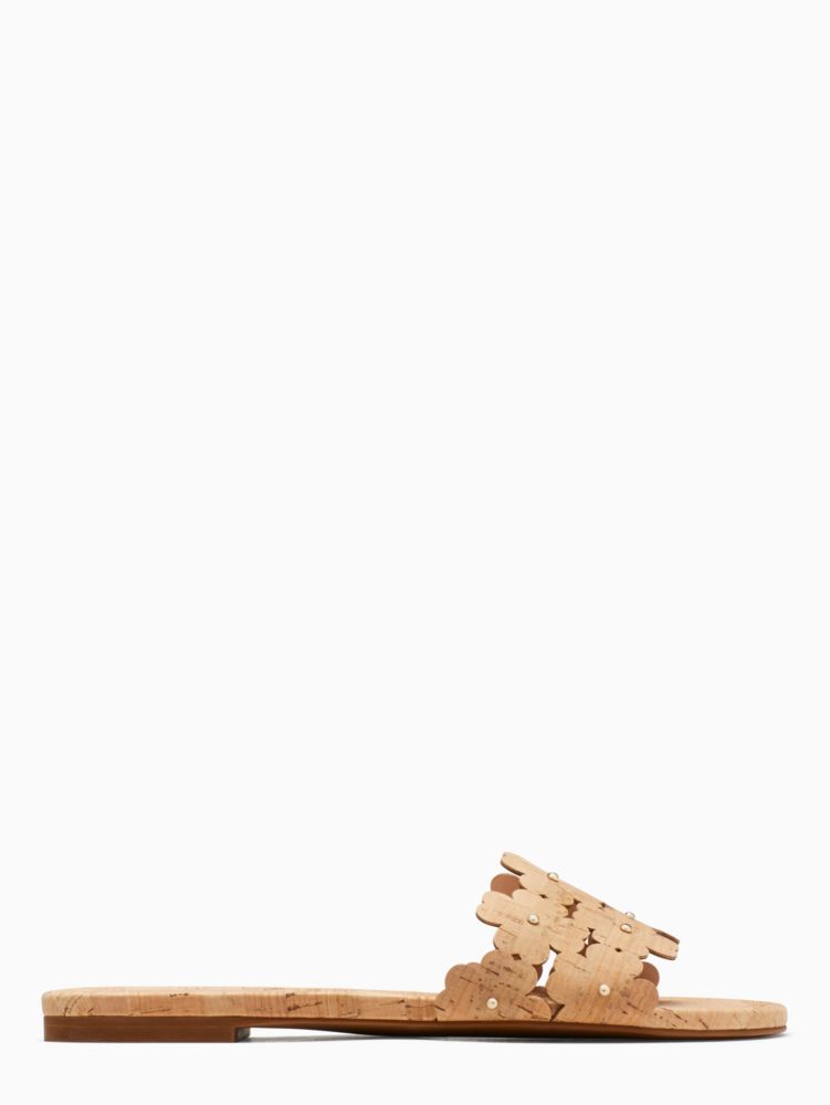 Kate Spade,daisy field sandals,Natural