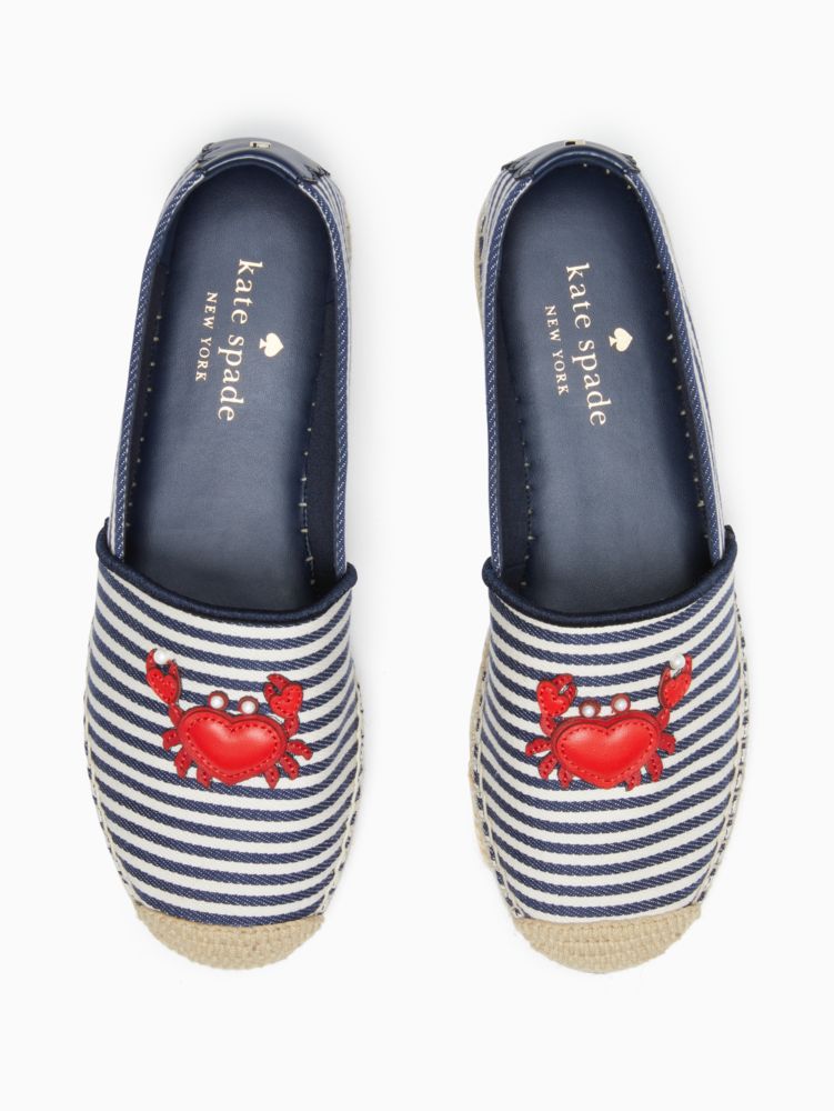 Kate Spade,laguna espadrilles,Blazer Blue Multi