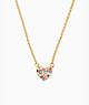 Kate Spade,yours truly mini pendant necklace,